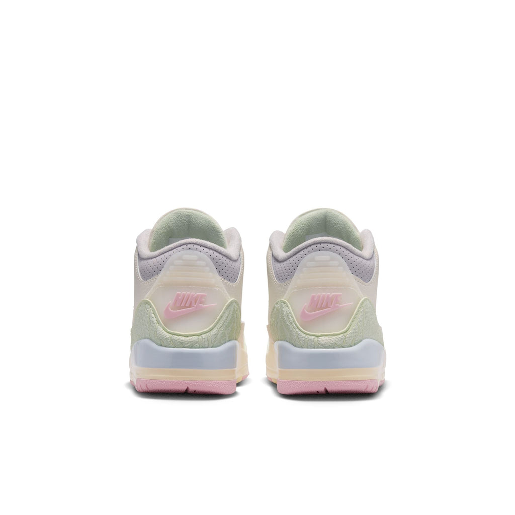 Air Jordan 3 Retro "Sail and Jade Aura" - Preschool