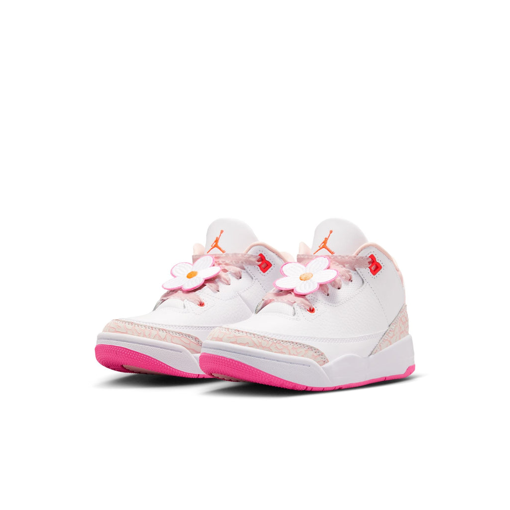 Air Jordan 3 Retro "Spring Flowers" - Youth Sneakers