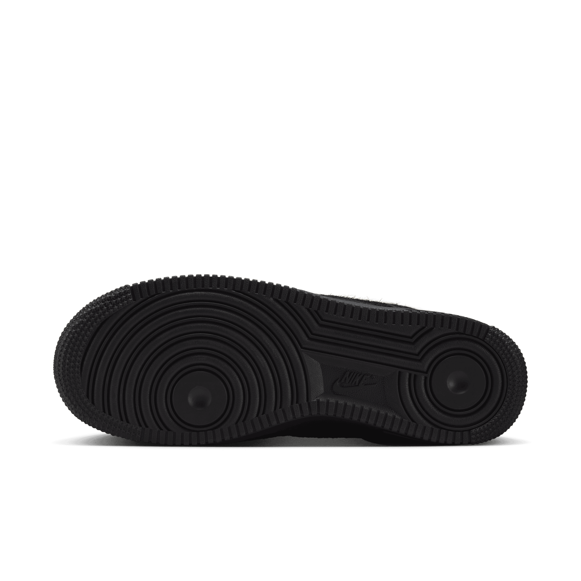 Women's Nike Air Force 1 '07 "Triple Black Pony Hair"