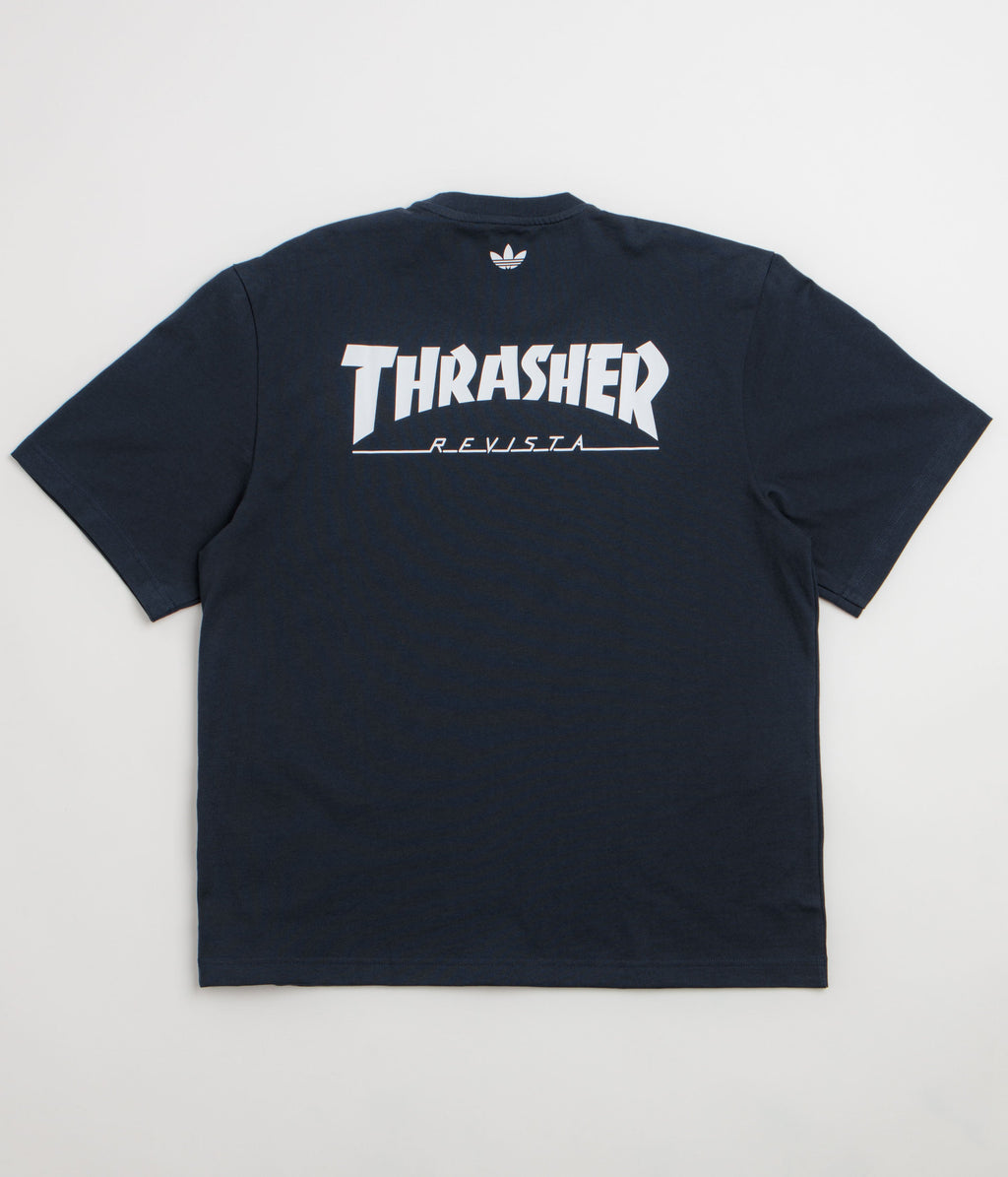 Adidas x Thrasher x AFA Argentina T-Shirt - Night Navy