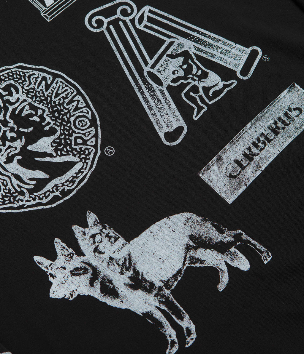 Champion x Aries Sponsor Long Sleeve T-Shirt - Black