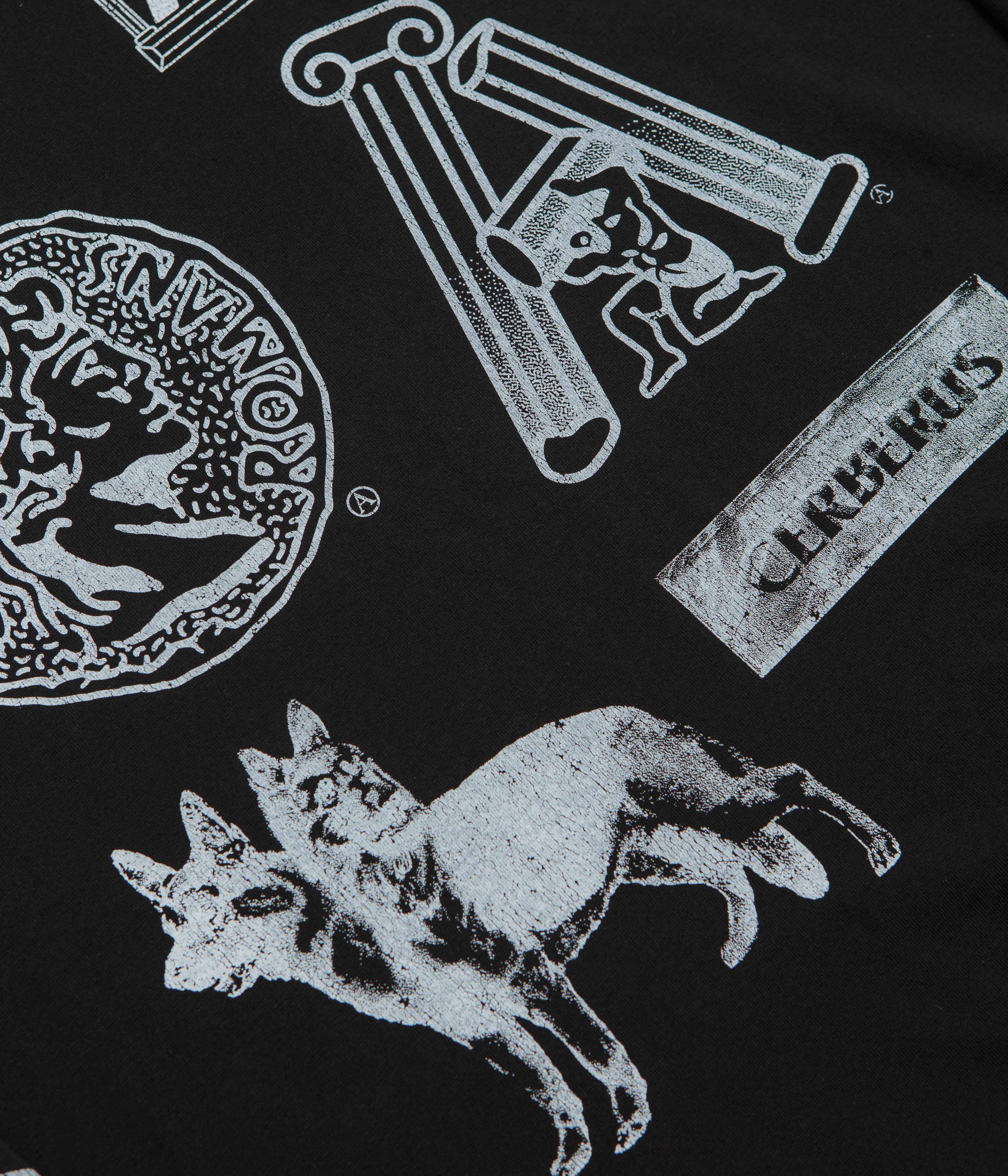 Champion x Aries Sponsor Long Sleeve T-Shirt - Black