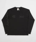 Champion x Aries Stars Long Sleeve T-Shirt - Black
