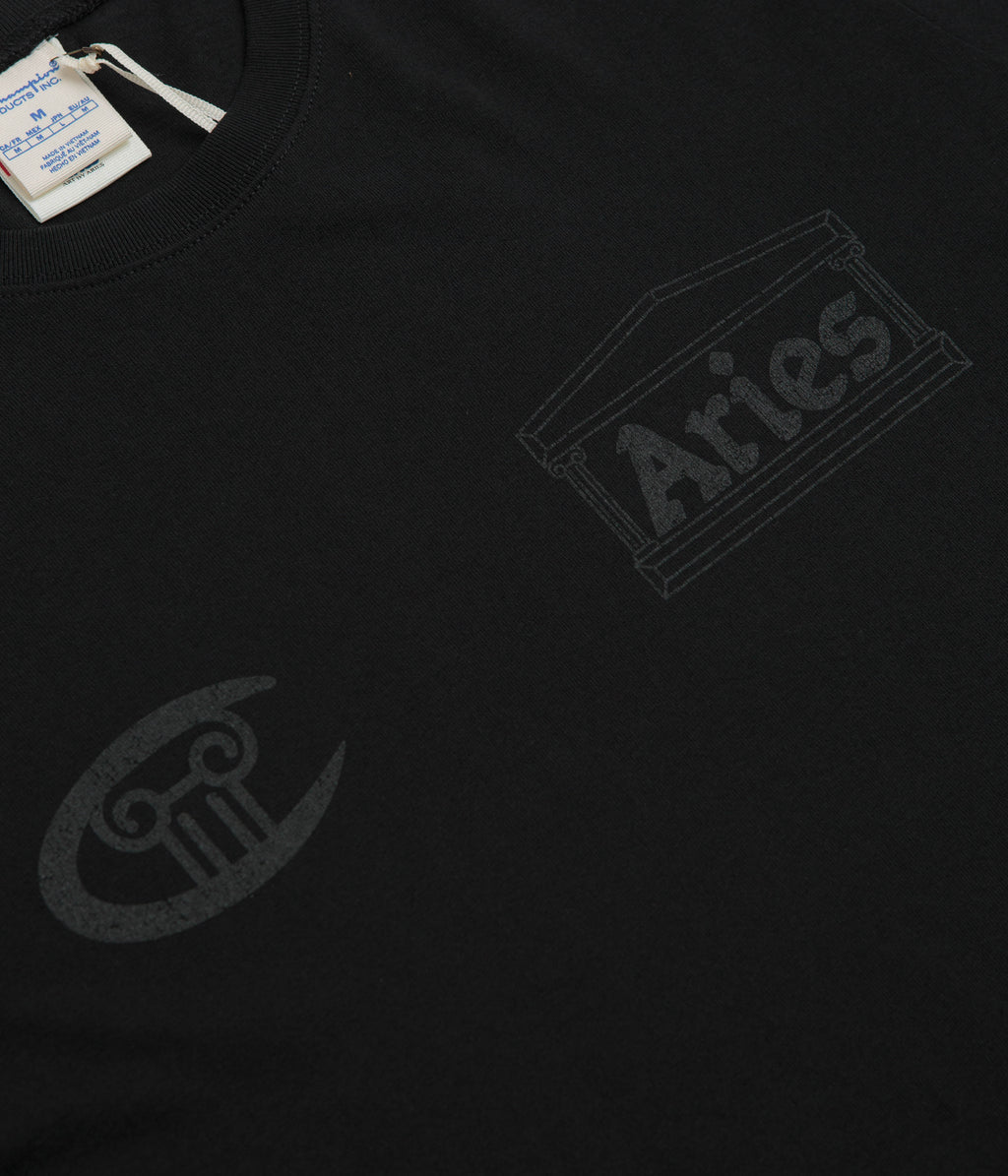 Champion x Aries Stars Long Sleeve T-Shirt - Black