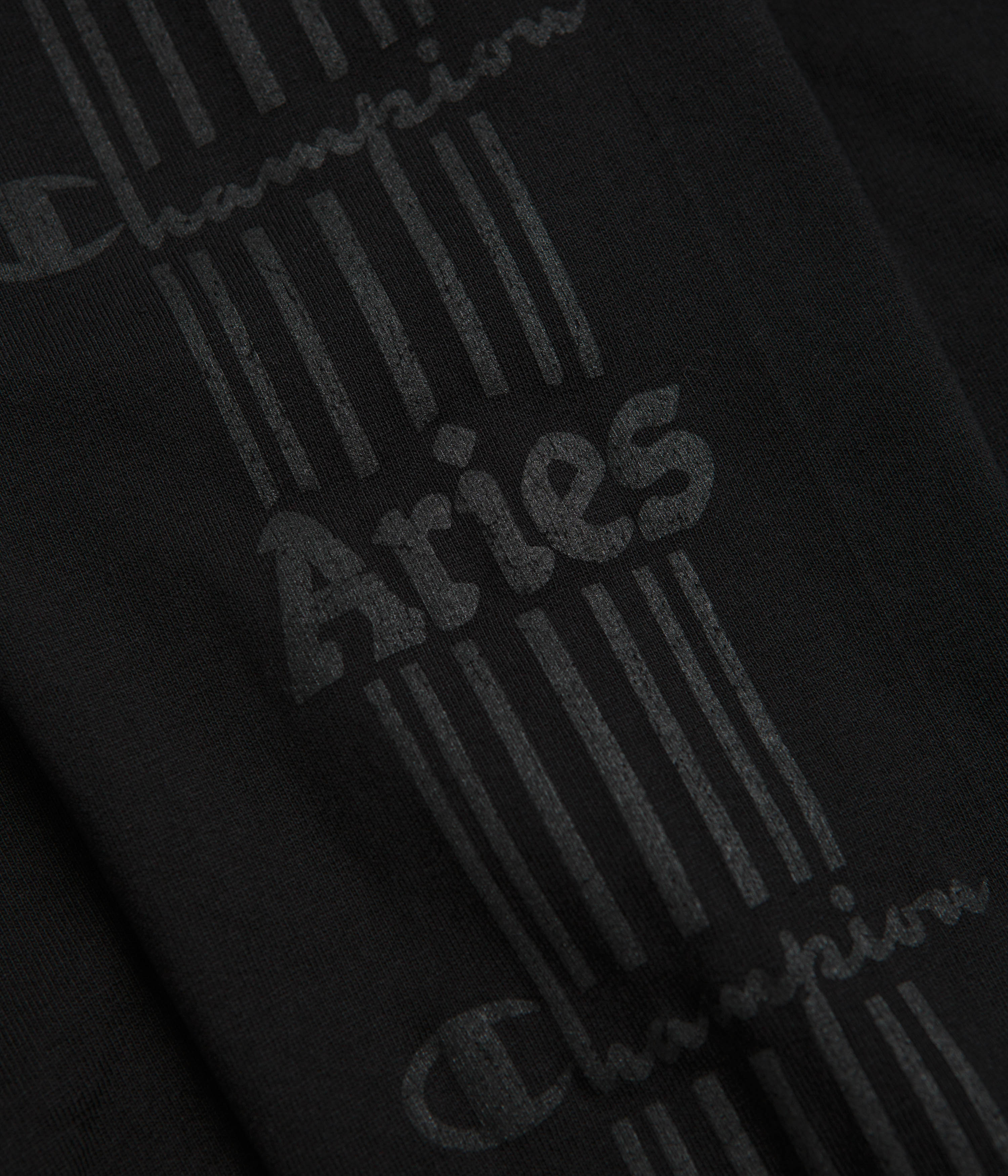 Champion x Aries Stars Long Sleeve T-Shirt - Black