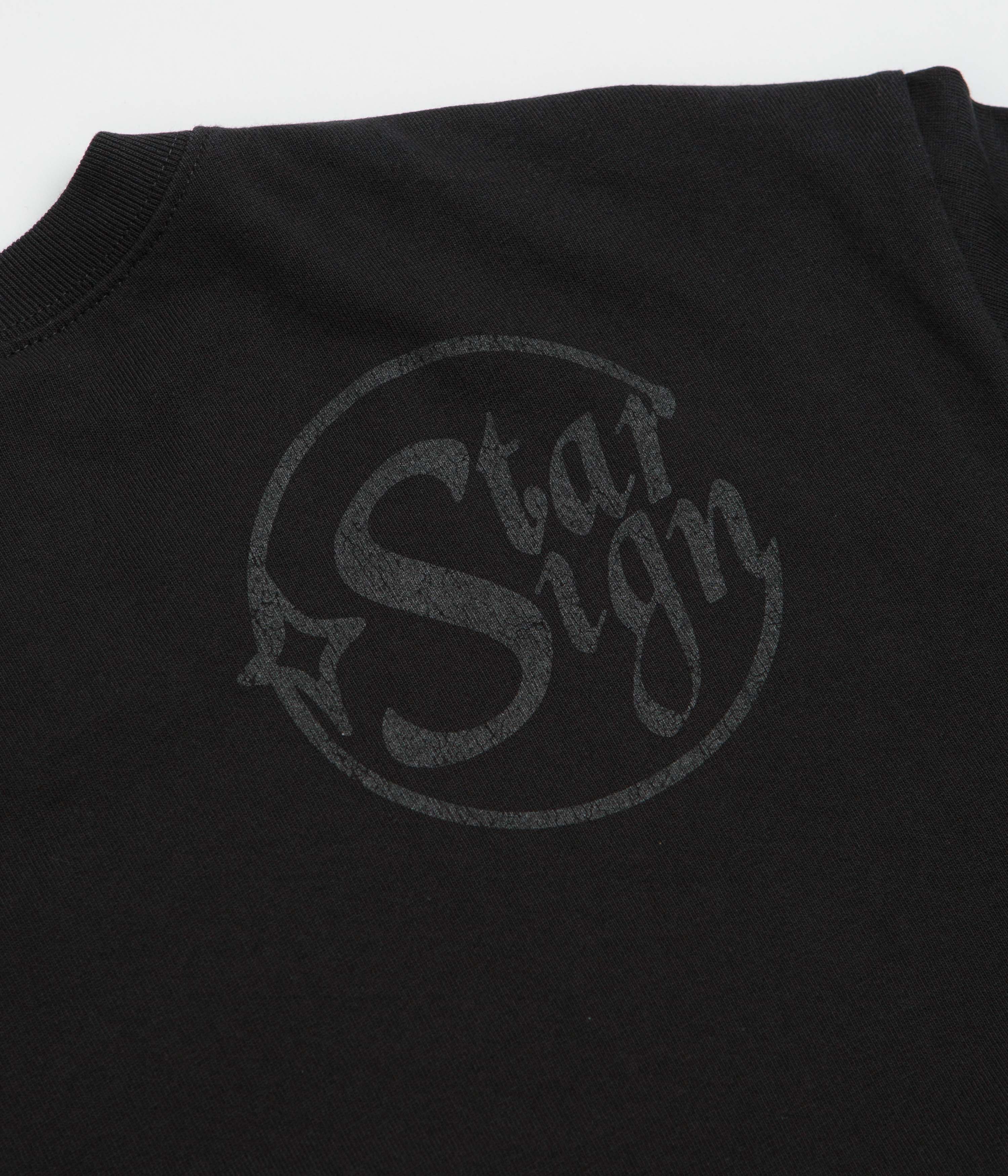 Champion x Aries Stars Long Sleeve T-Shirt - Black