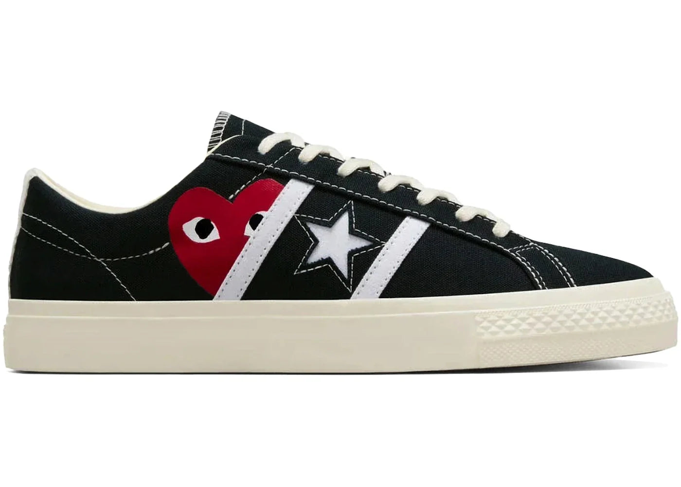 Converse One Star Academy Pro Ox Comme des Garcons PLAY Black