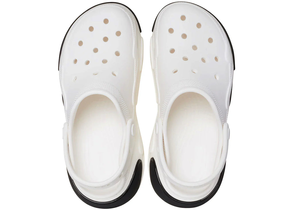 Crocs Bubble Crush Clog White Black