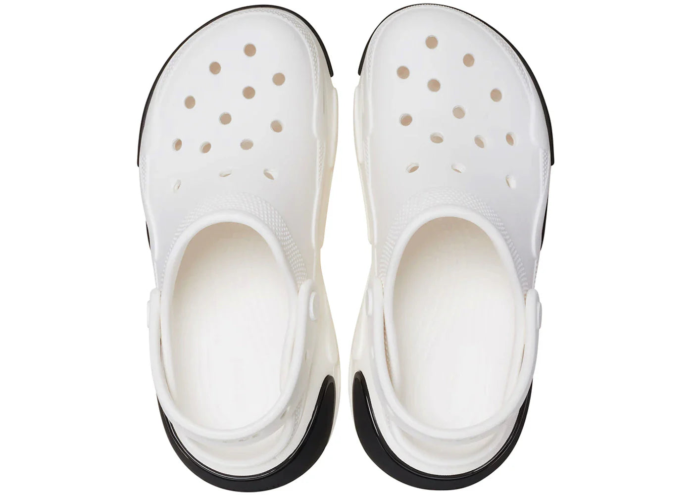 Crocs Bubble Crush Clog White Black