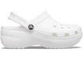 Crocs Classic Platform Clog White (Women's)