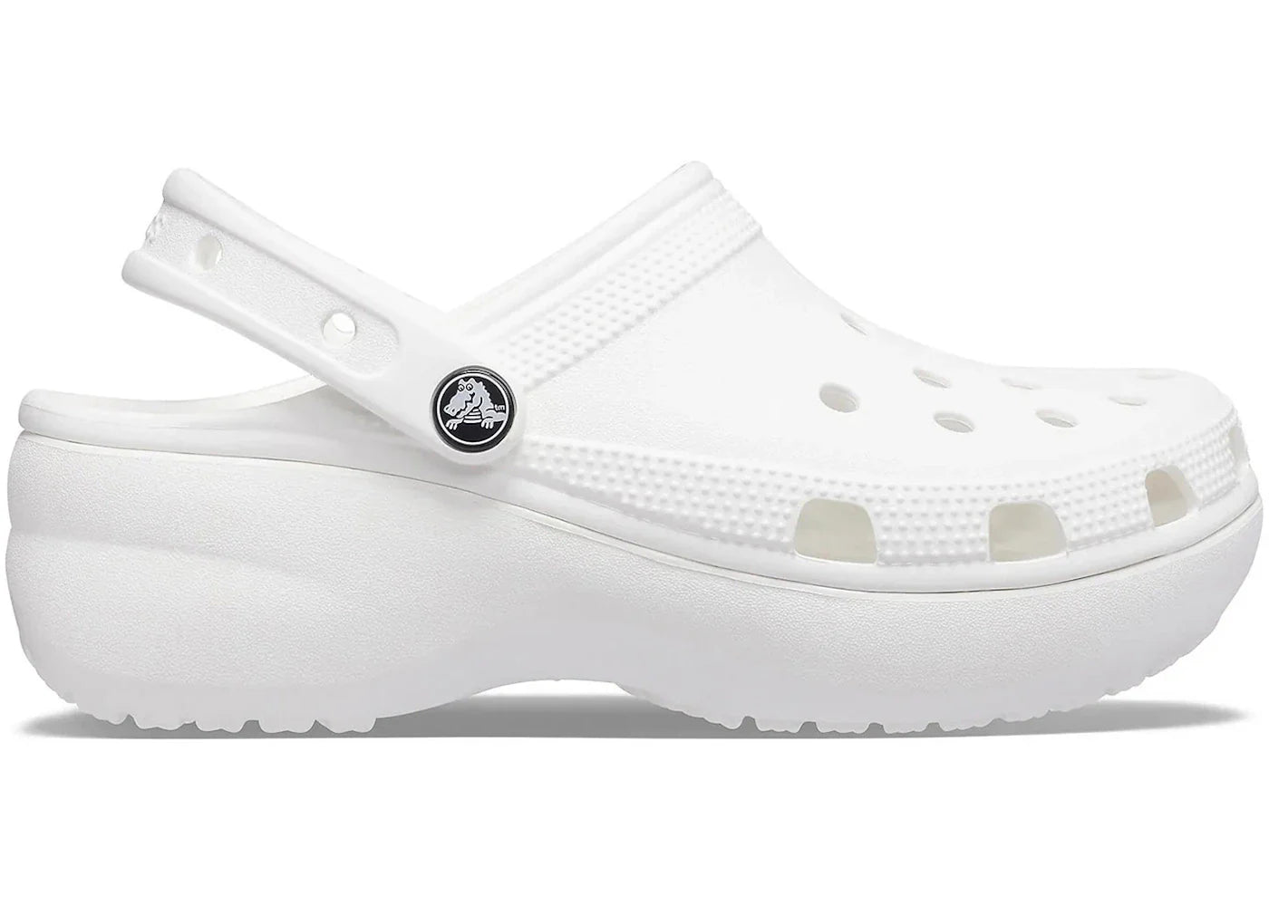 Crocs Classic Platform Clog White (Women's)