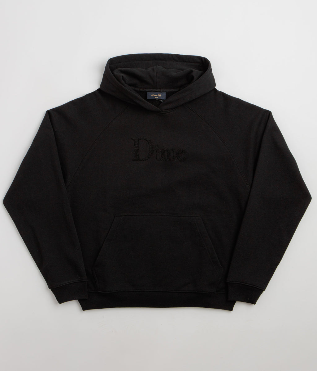 Dime Classic Logo Hoodie - Black