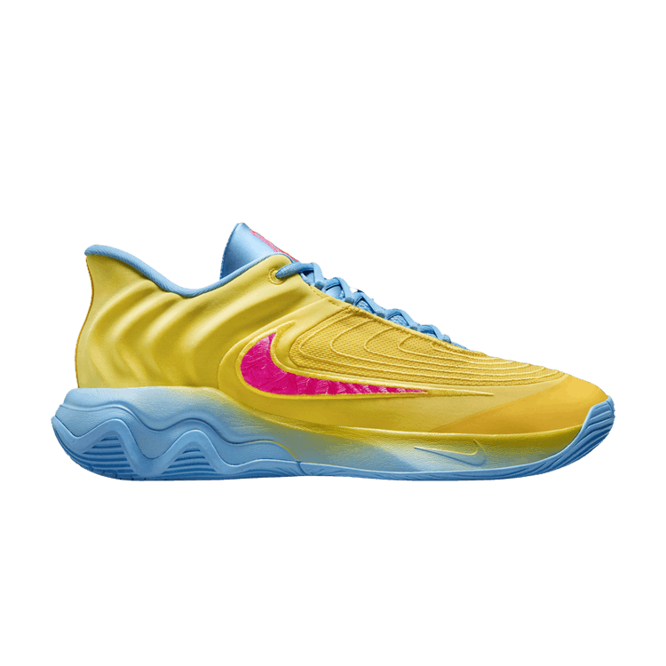 Nike Giannis Immortality 4 Lightning University Blue Barely Volt Hyper Pink