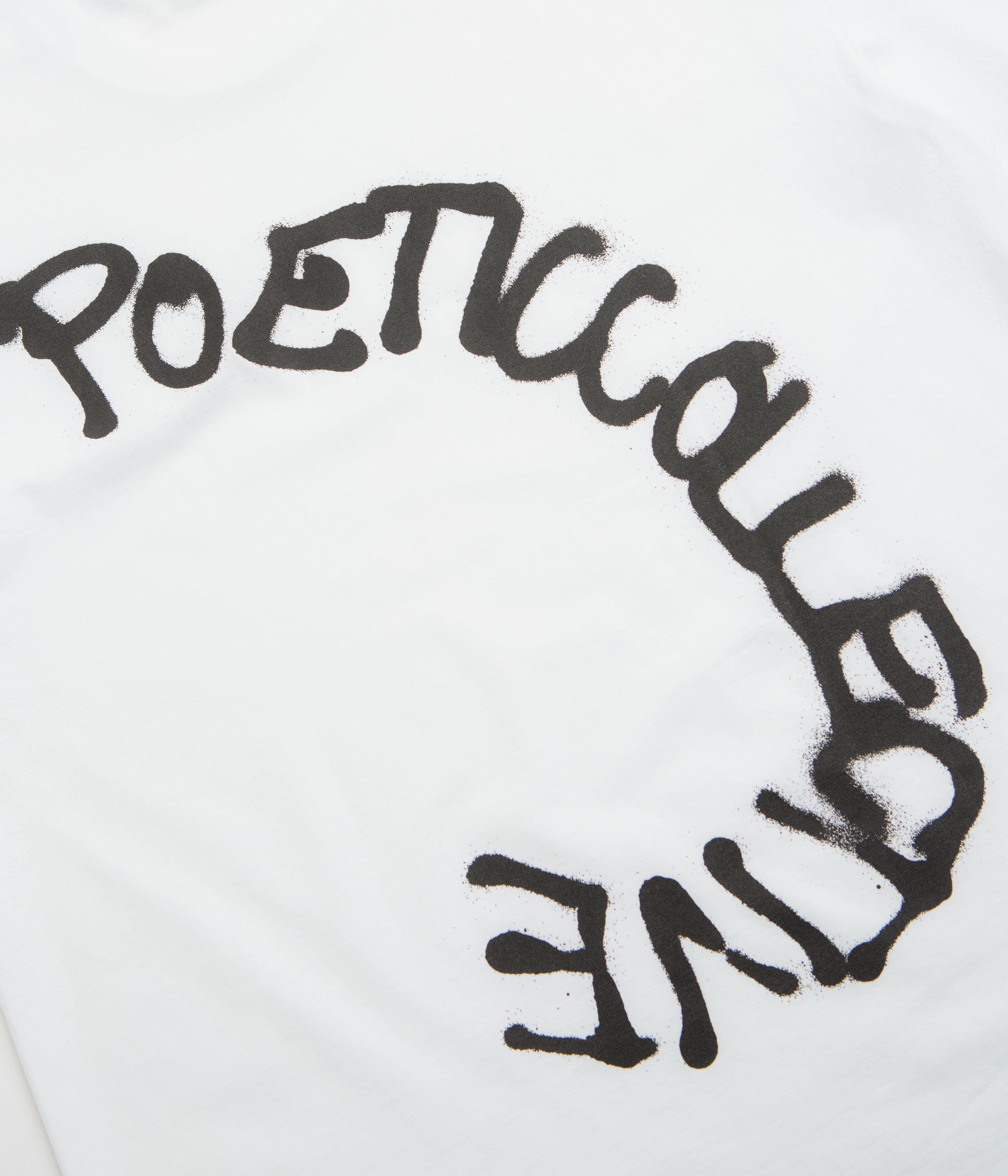 Poetic Collective Spray T-Shirt - White