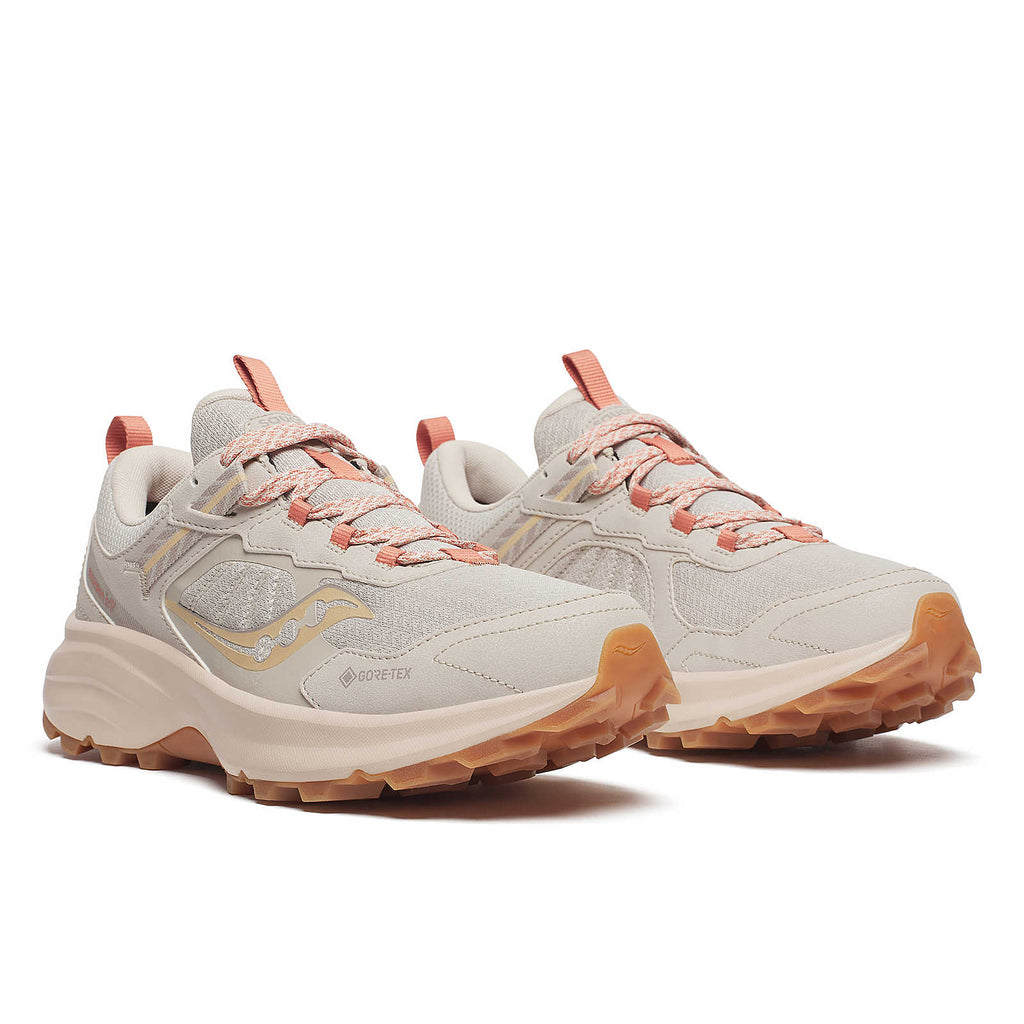 Saucony Women's Excursion TR17 GTX Running Shoes in Oat/Clay