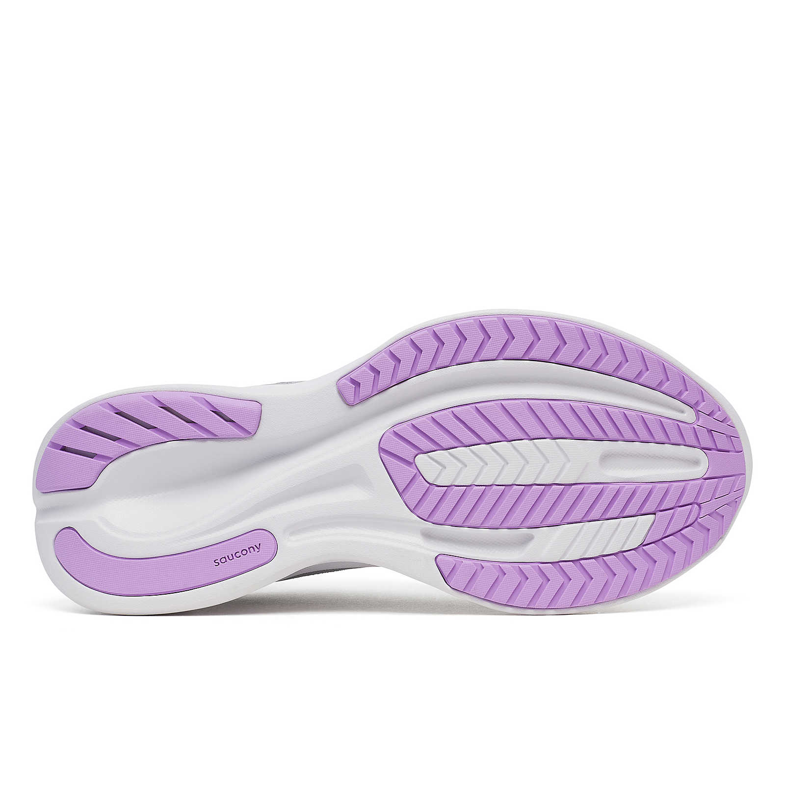 Saucony Women's Cohesion 18 Running Shoes in Fossil/Crocus (Wide)