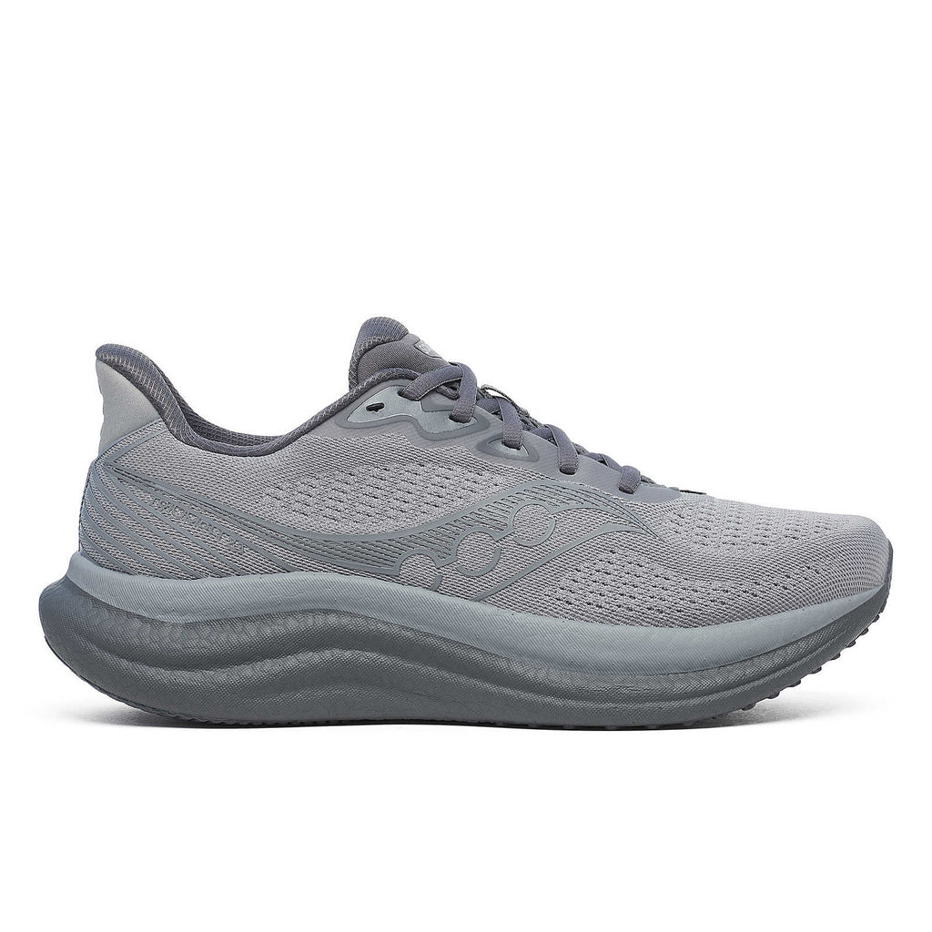 Saucony Men's Triumph 23 Running Shoes in Fossil/Shadow