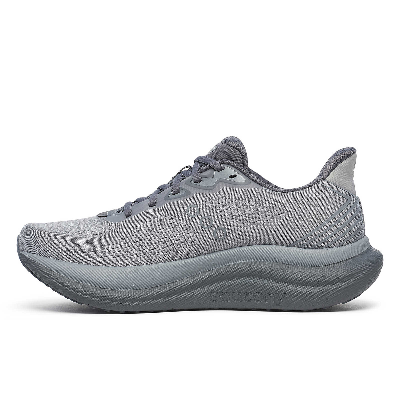 Saucony Men's Triumph 23 Running Shoes in Fossil/Shadow