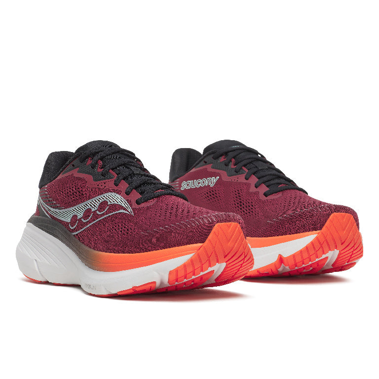 Saucony Men's Guide 19 Running Shoes in Crimson/Fire