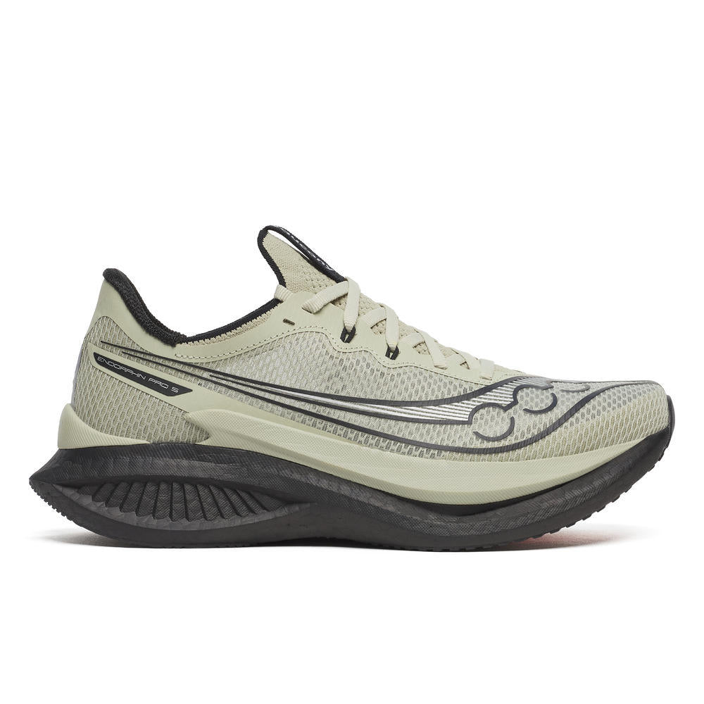 Saucony Men's Endorphin Pro 5 Running Shoes in Birch/Black