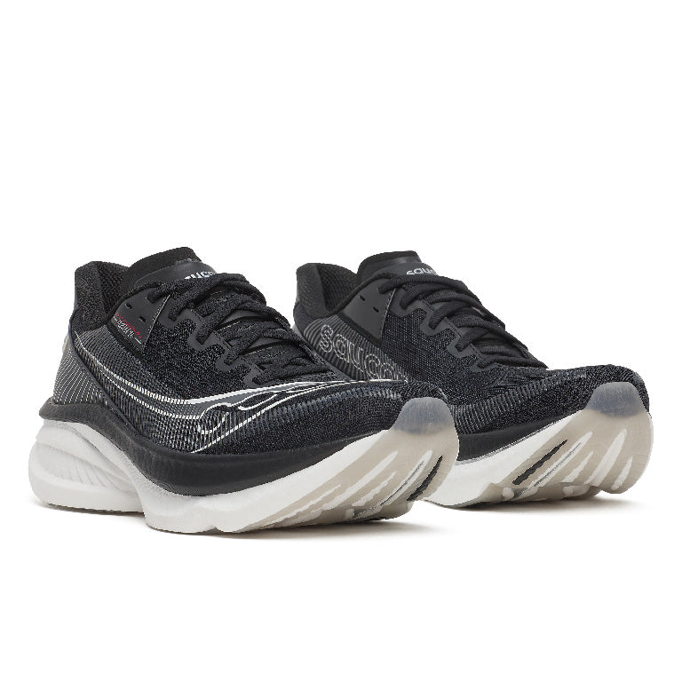 Saucony Men's Endorphin Azura Running Shoes in Black/White