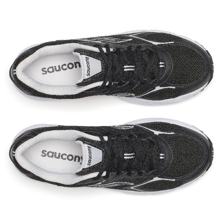 Saucony Unisex Tempest Running Shoes in Black/Cloud