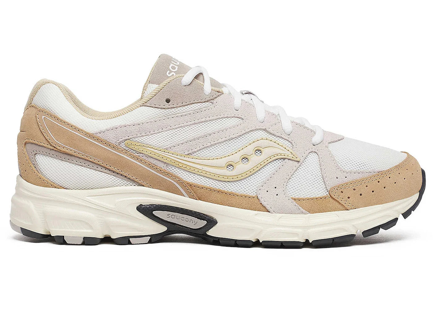 Saucony Grid Ride Millennium Suede White Sand