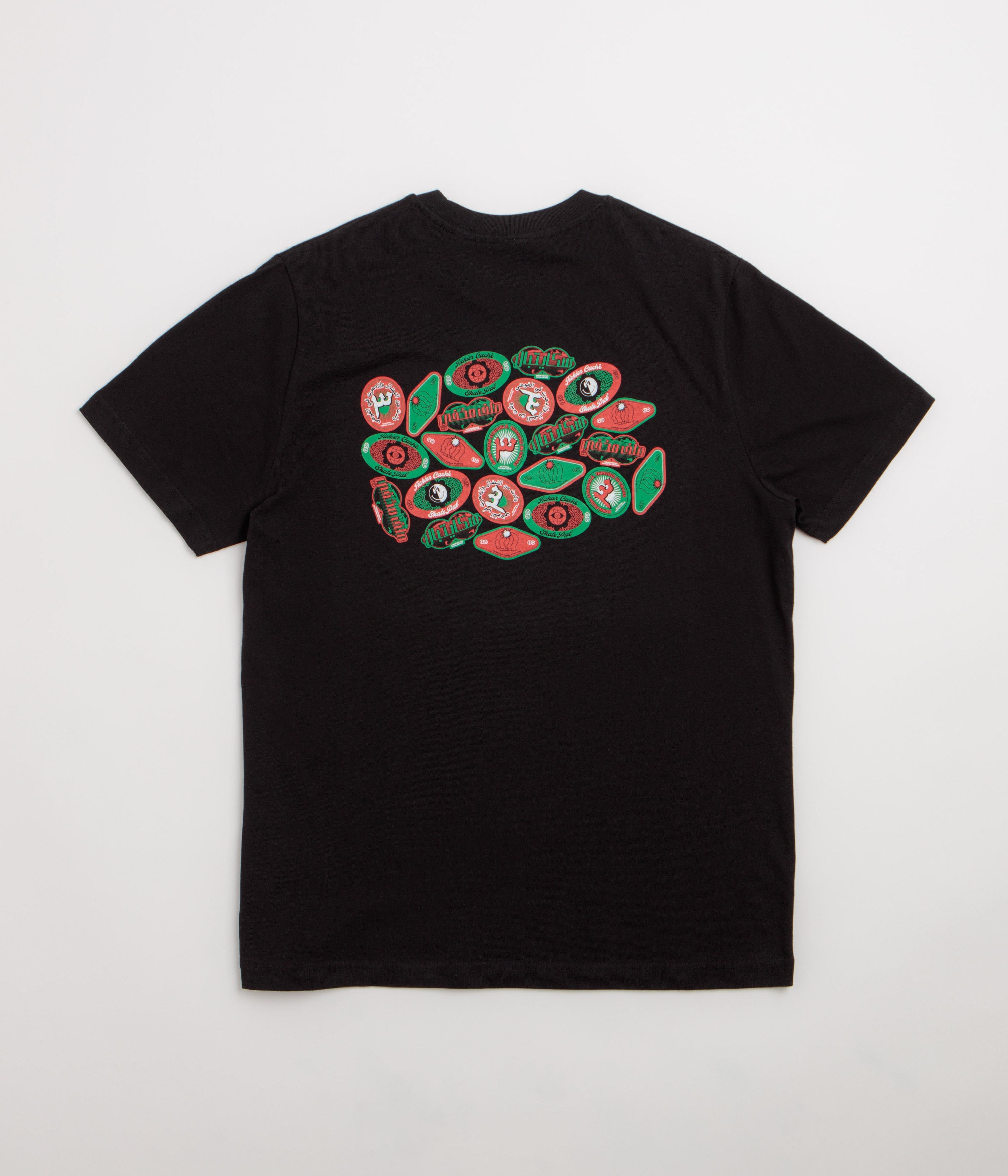 SkatePal x Fichier Cache T-Shirt - Black