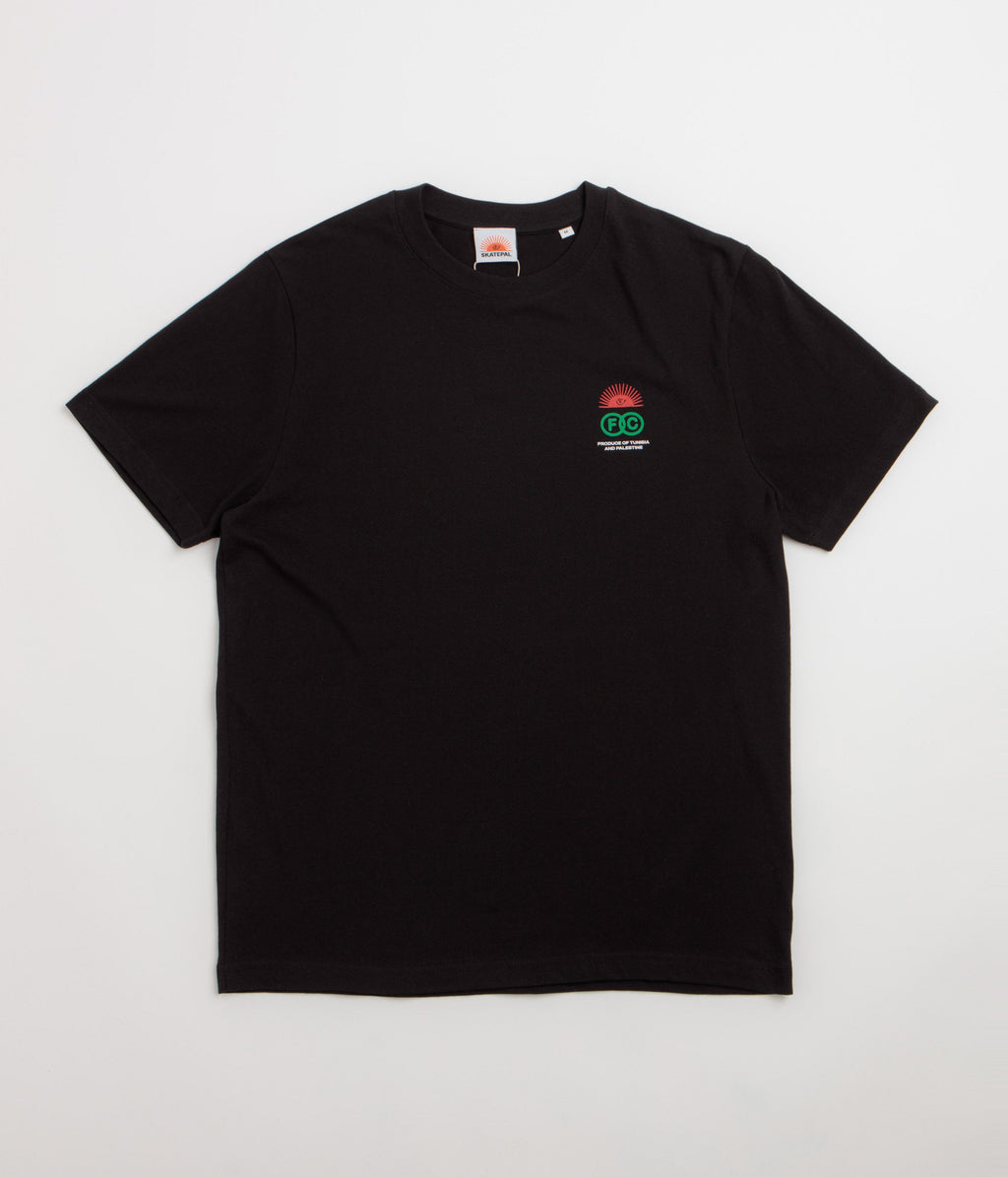 SkatePal x Fichier Cache T-Shirt - Black