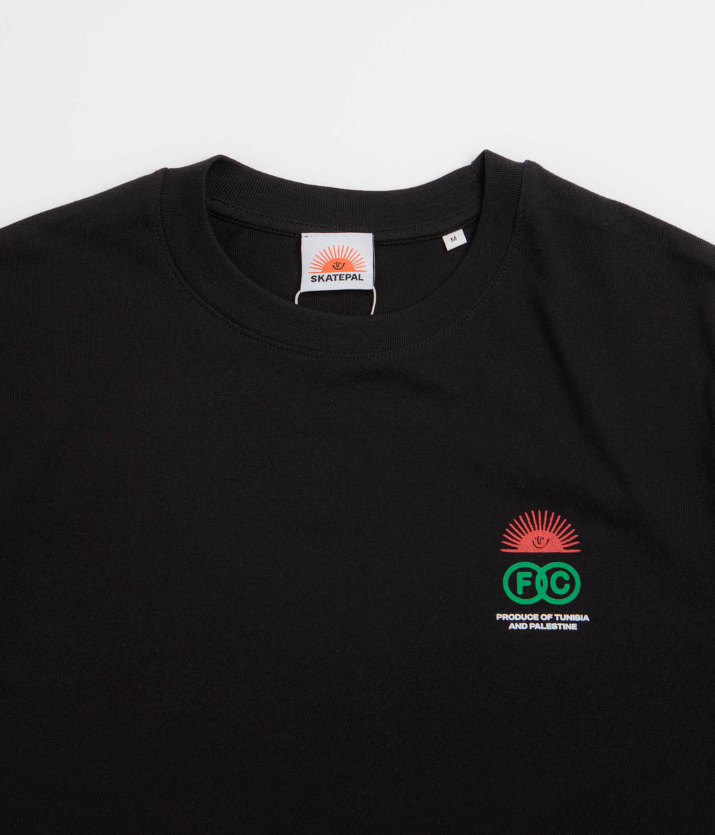 SkatePal x Fichier Cache T-Shirt - Black