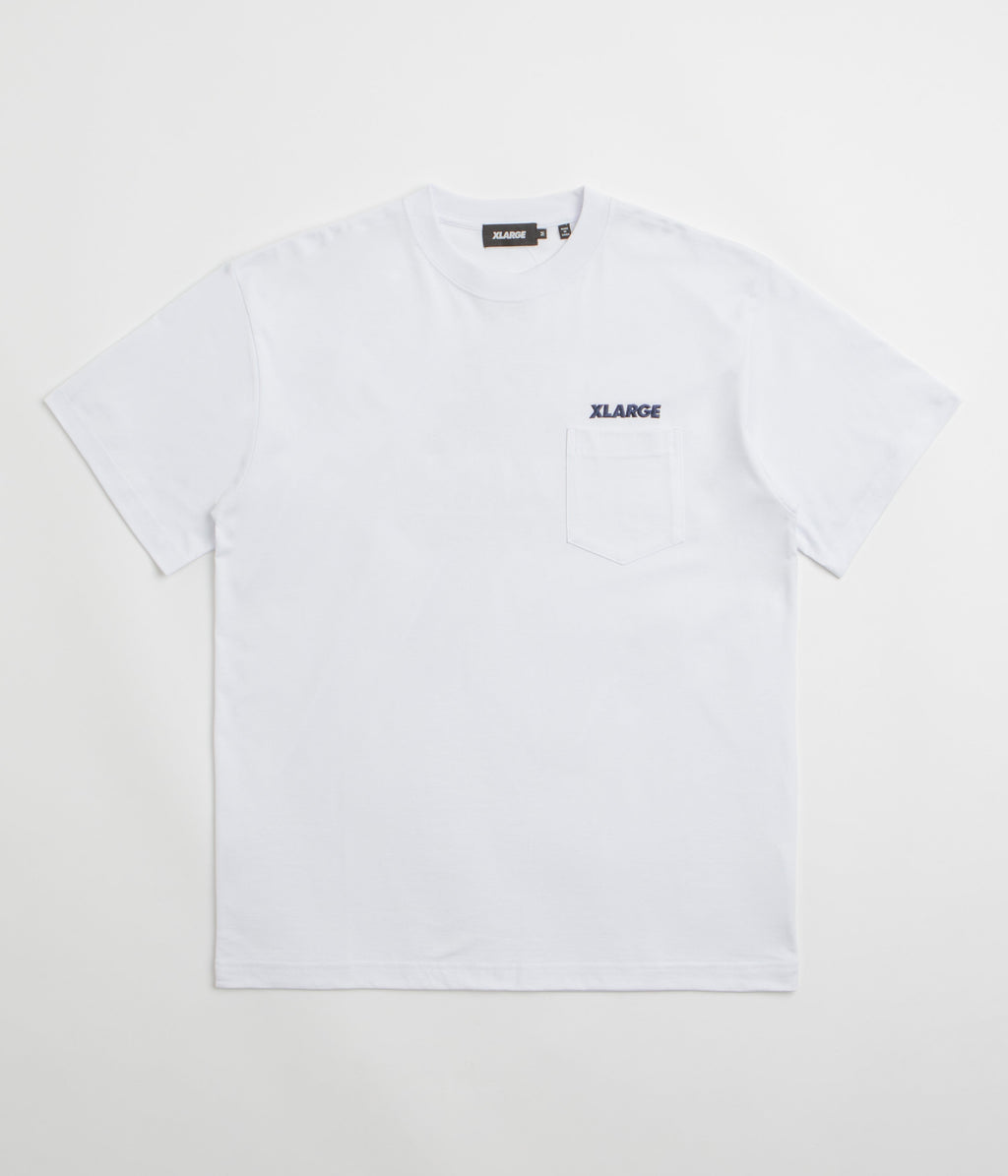 XLarge Slanted OG Pocket T-Shirt - White