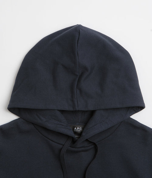 A.P.C. Grand VPC Hoodie - Dark Navy / Ecru