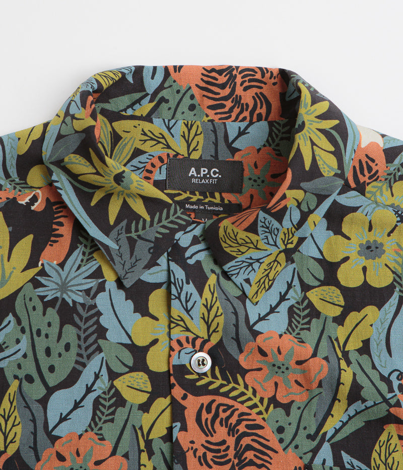 A.P.C. Roy Short Sleeve Shirt - Multicolour