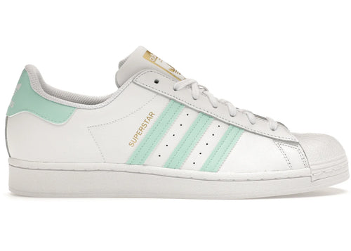 adidas Superstar White Clear Mint