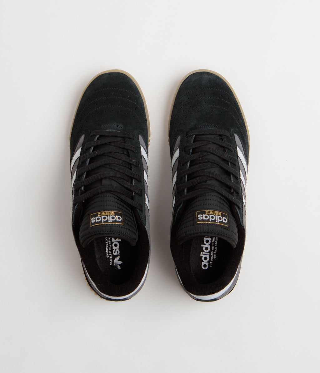 Adidas Busenitz Indoor Super Shoes - Core Black / Crystal White / Grey Four