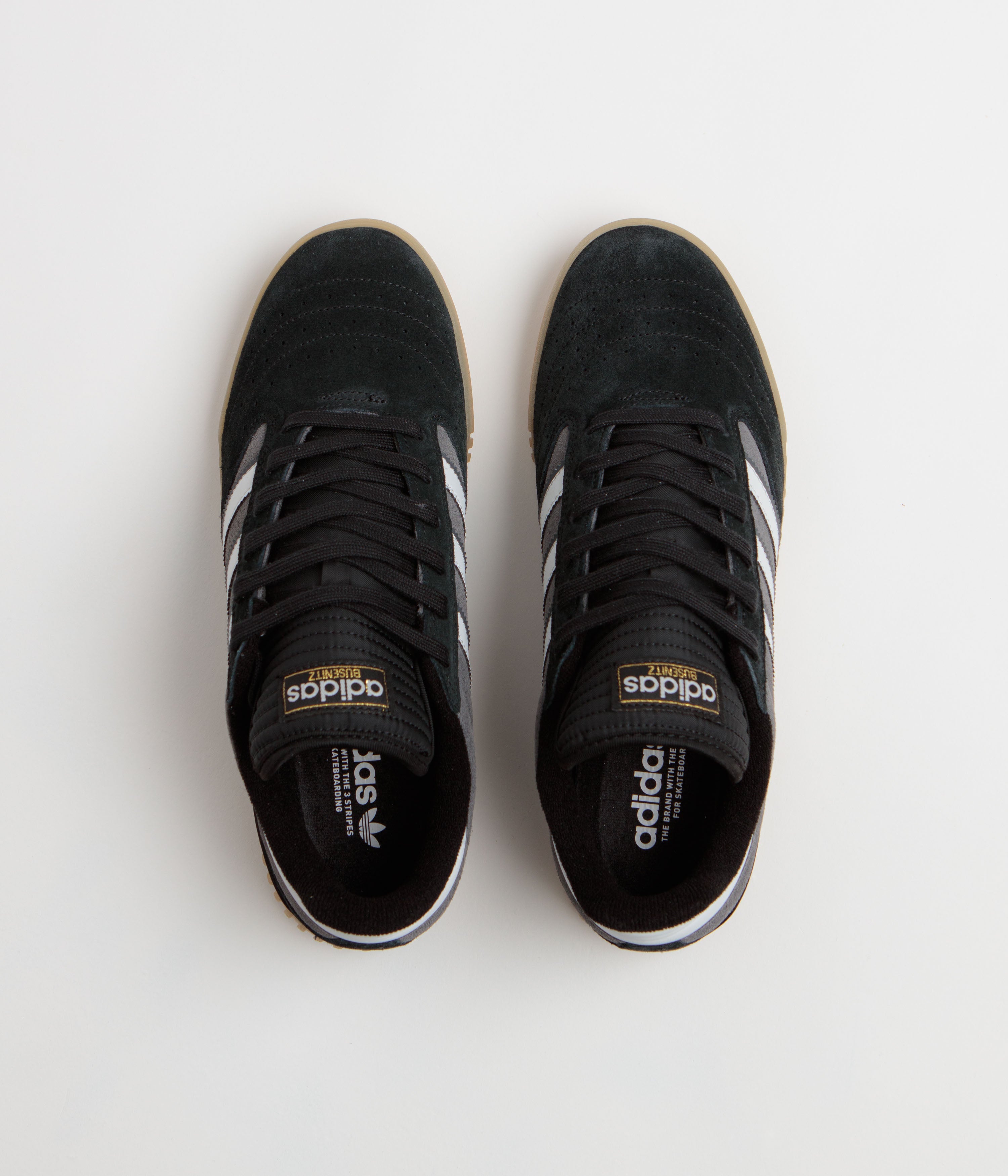 Adidas Busenitz Indoor Super Shoes - Core Black / Crystal White / Grey Four