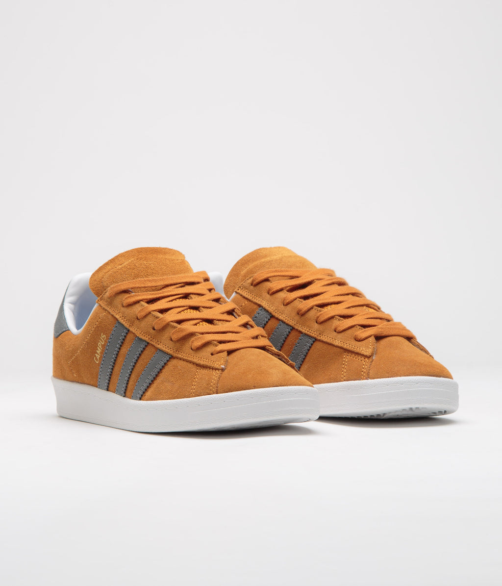 Adidas Campus ADV Shoes - Rustic Orange / Grey Four / FTWR White