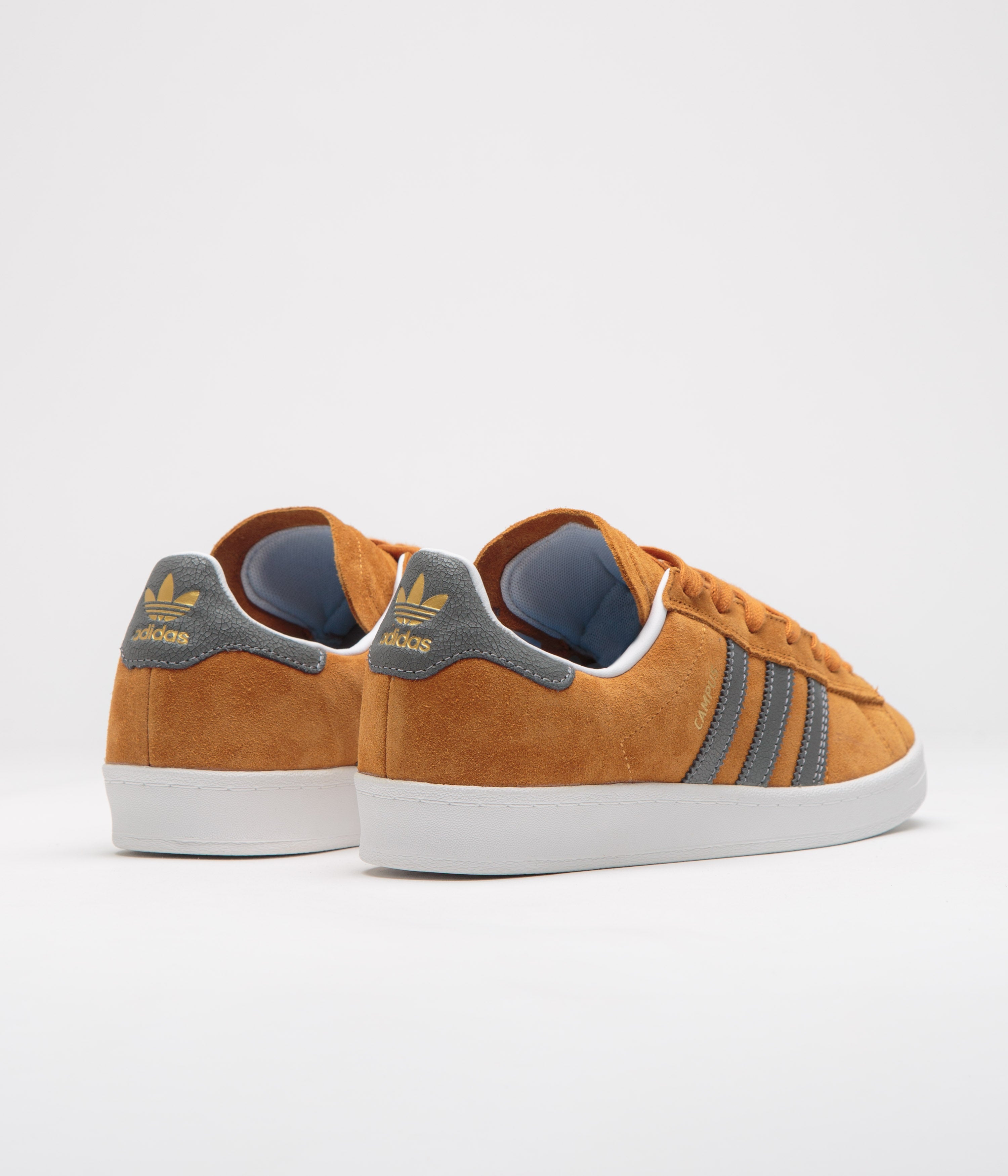 Adidas Campus ADV Shoes - Rustic Orange / Grey Four / FTWR White