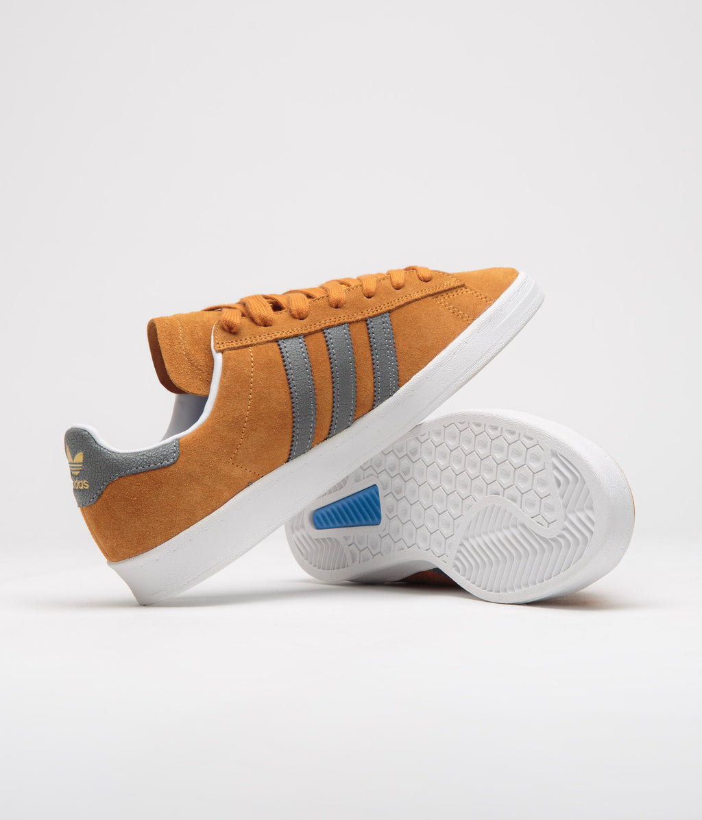 Adidas Campus ADV Shoes - Rustic Orange / Grey Four / FTWR White