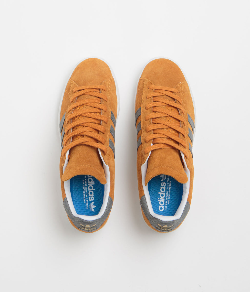 Adidas Campus ADV Shoes - Rustic Orange / Grey Four / FTWR White