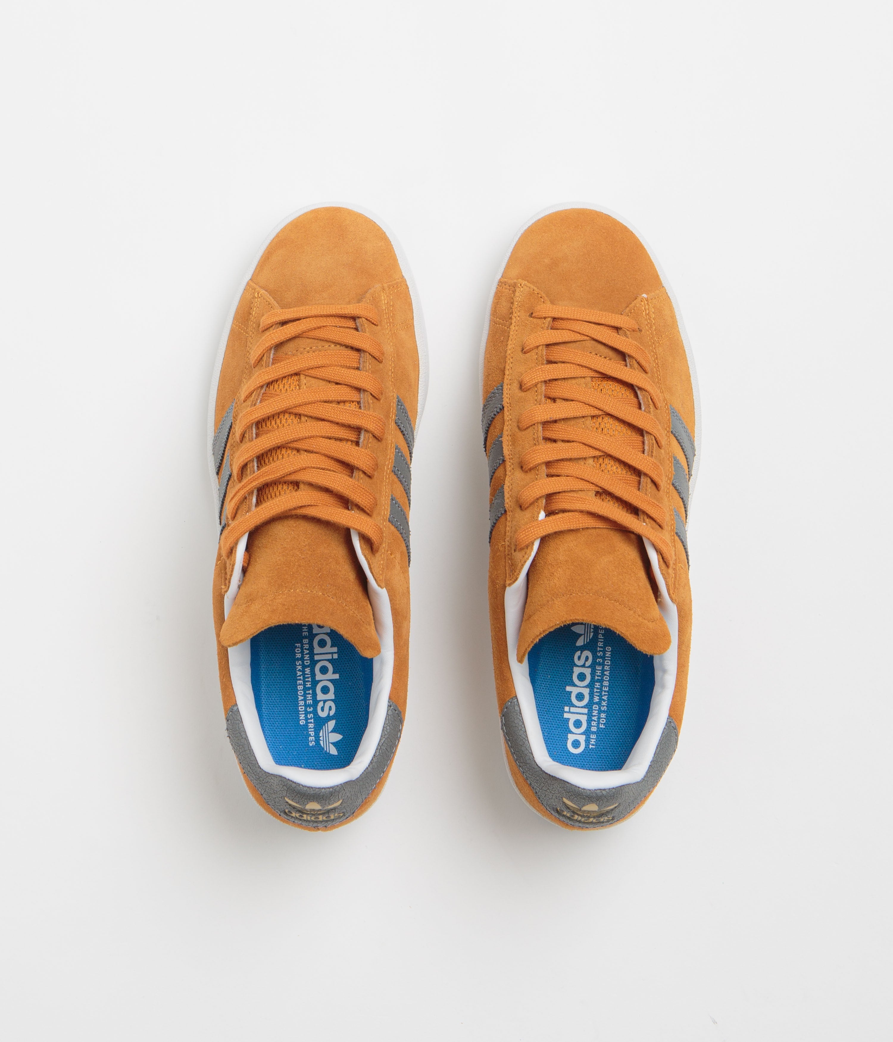 Adidas Campus ADV Shoes - Rustic Orange / Grey Four / FTWR White
