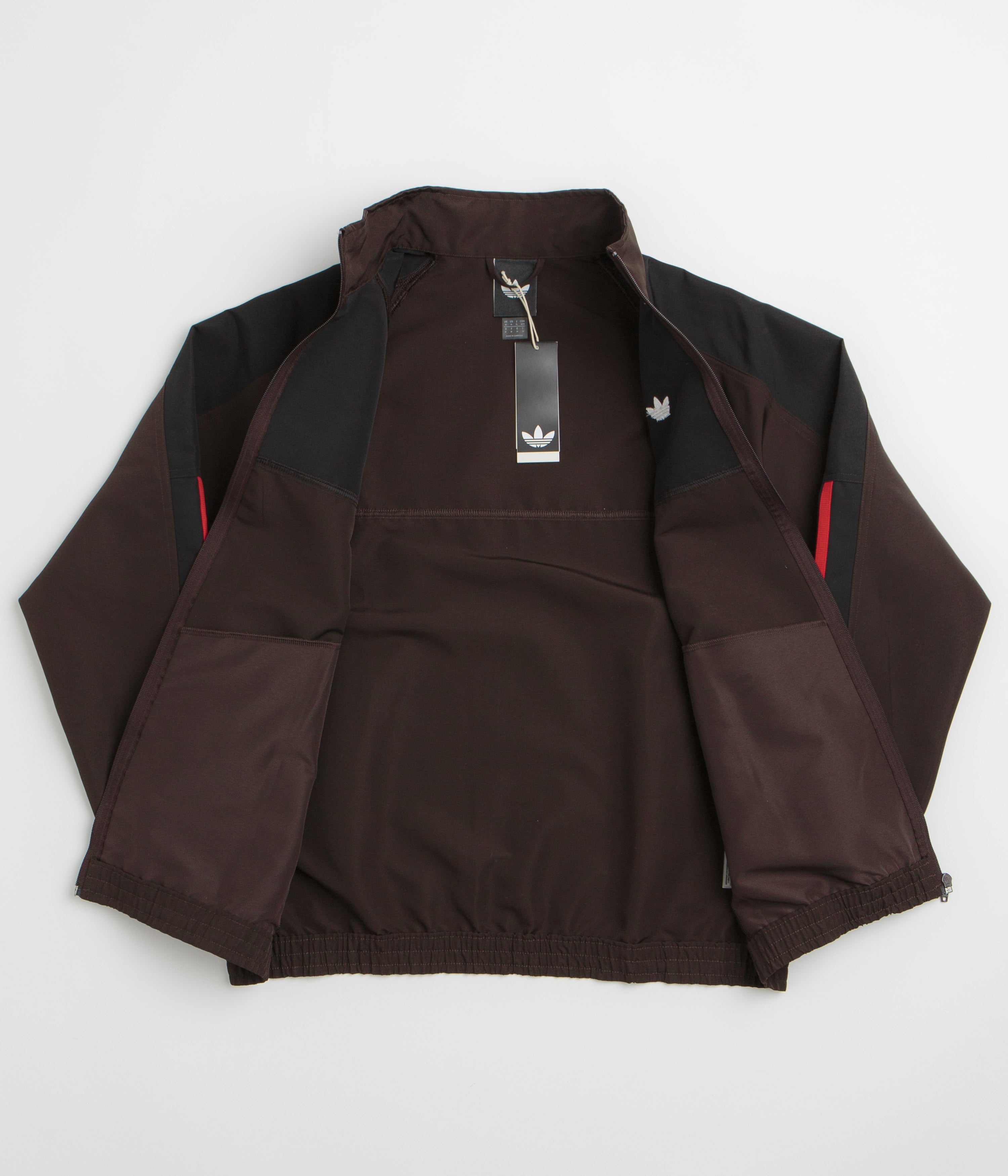 Adidas Gatsele Track Jacket - Aurora Coffee / White / Black