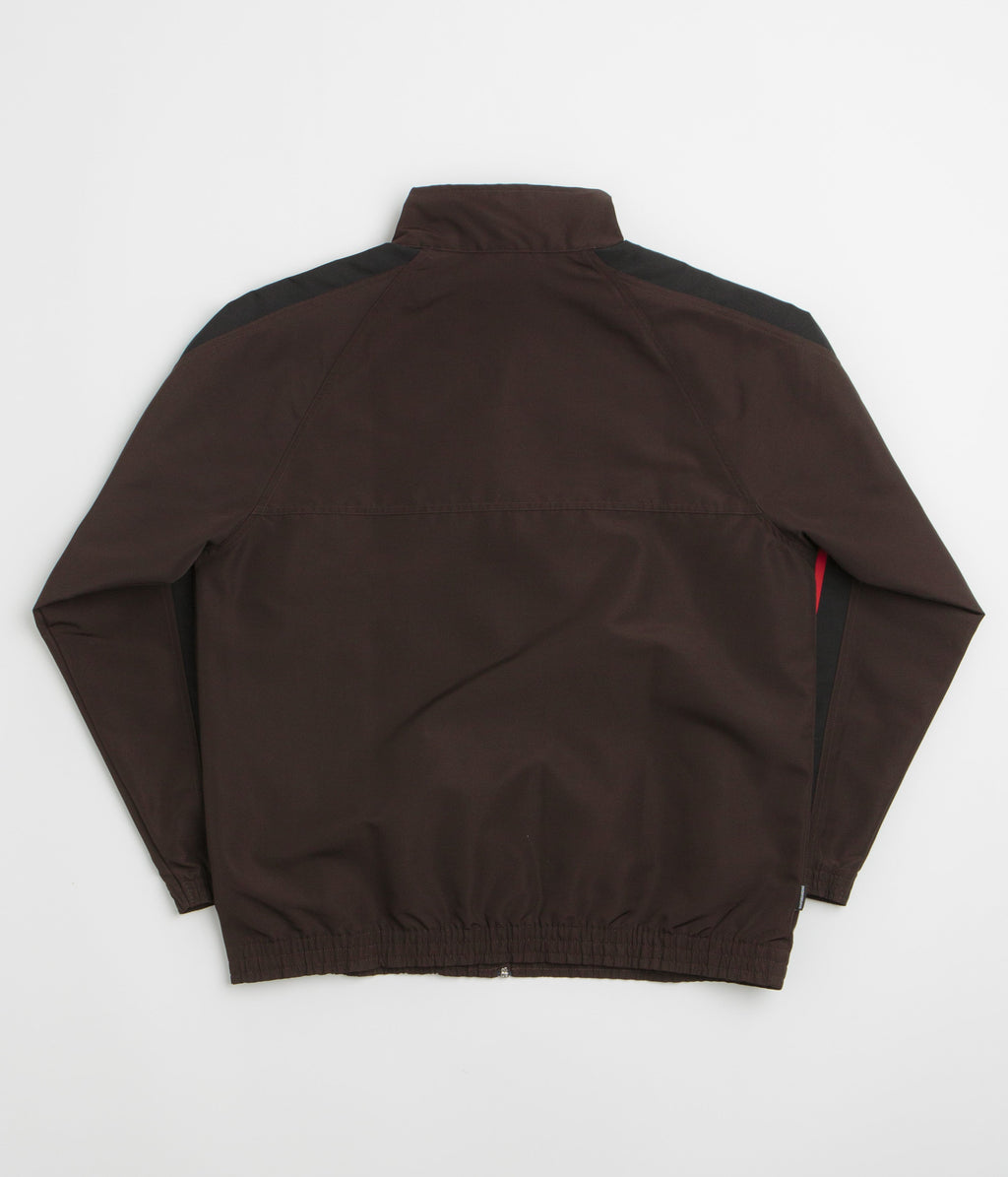 Adidas Gatsele Track Jacket - Aurora Coffee / White / Black