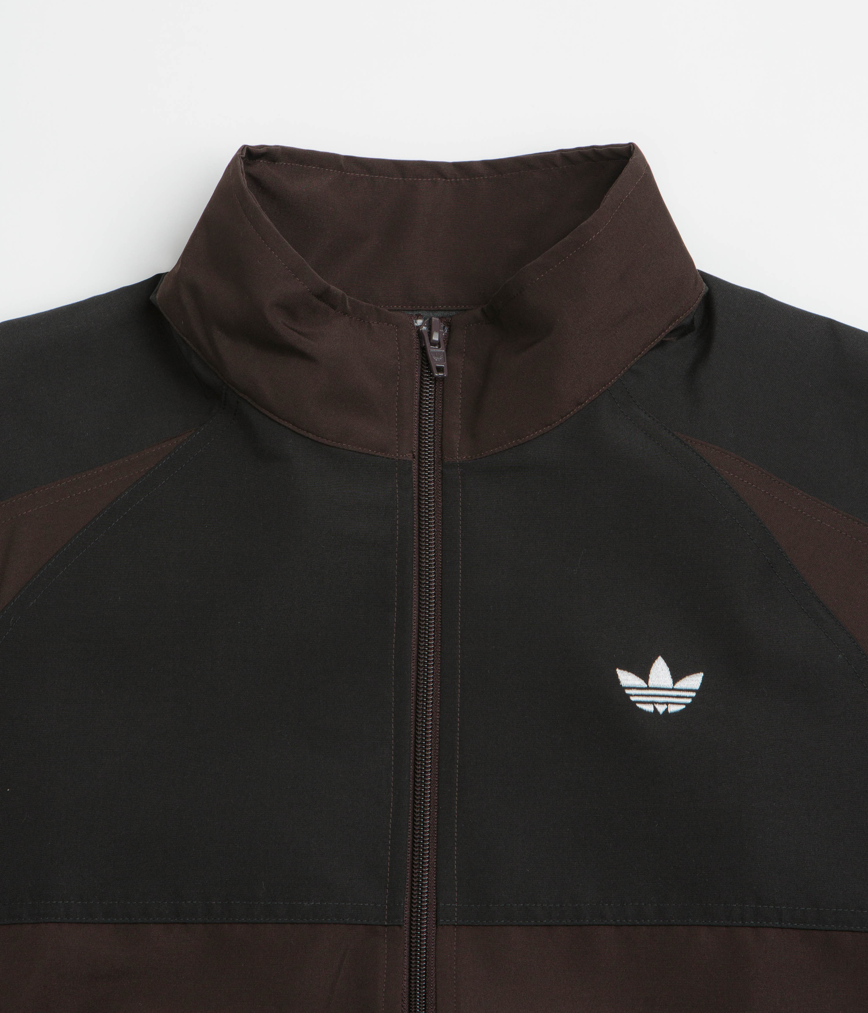 Adidas Gatsele Track Jacket - Aurora Coffee / White / Black