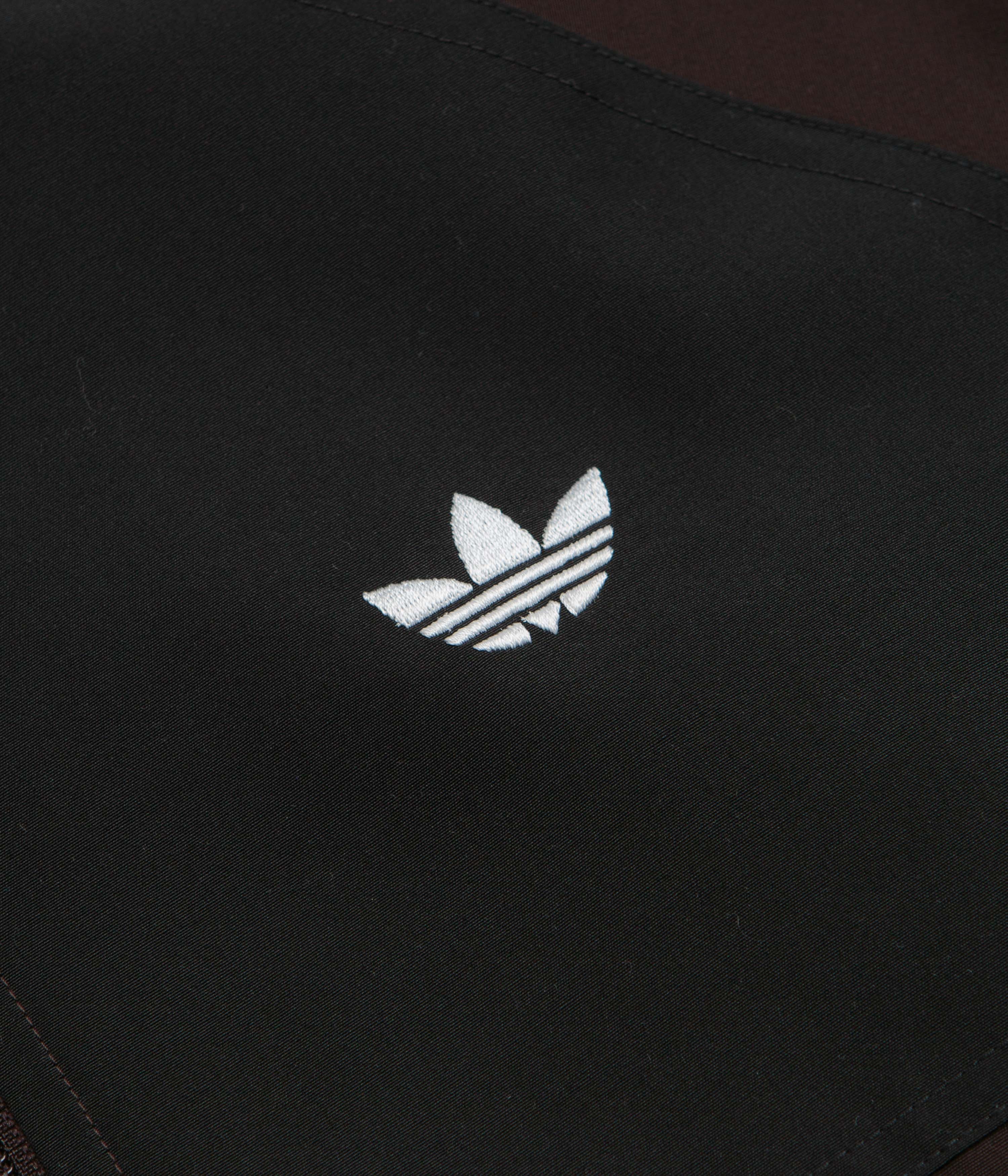 Adidas Gatsele Track Jacket - Aurora Coffee / White / Black