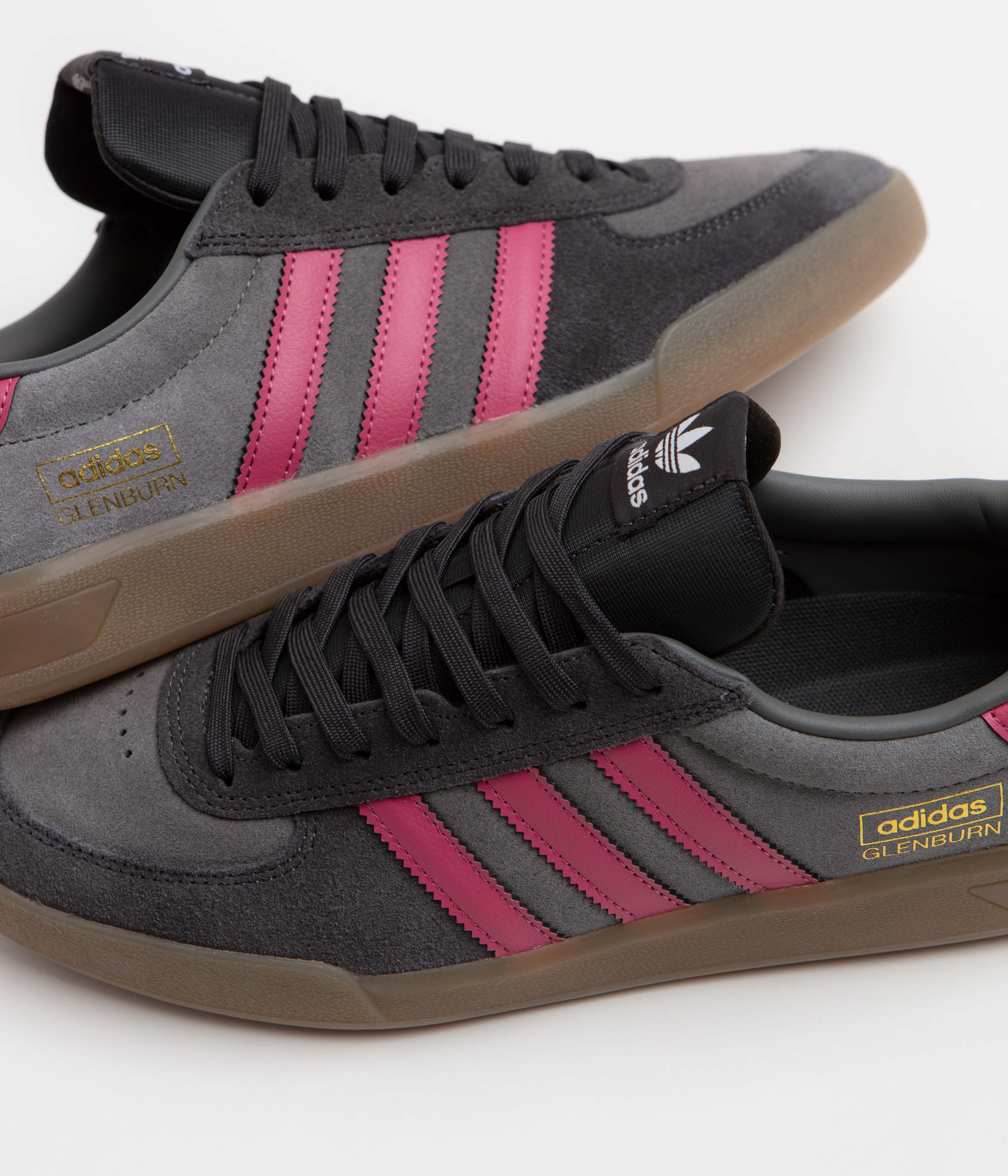 Adidas Glenburn Shoes - Carbon / Dual Magenta / Grey Four