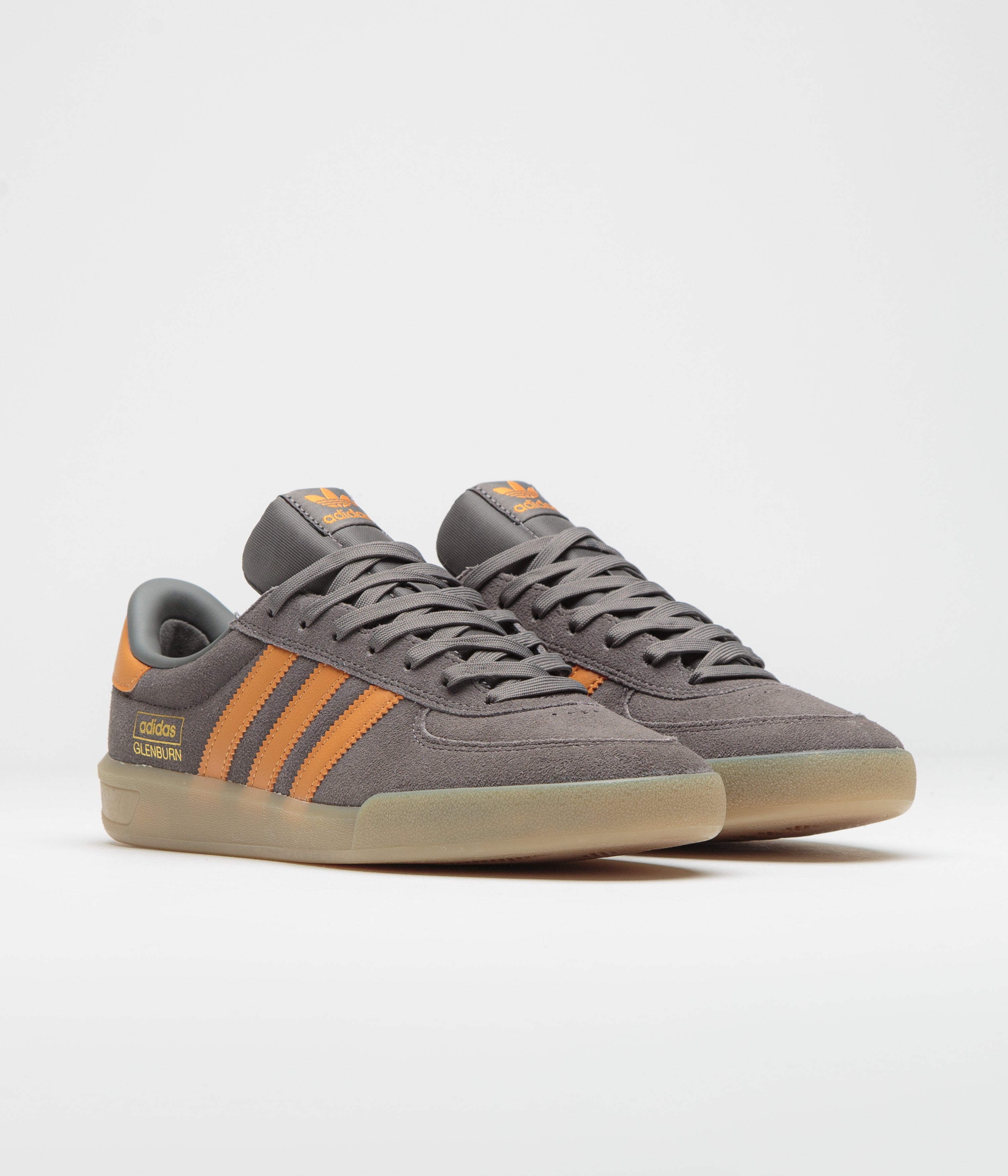 Adidas Glenburn Shoes - Charcoal / Rustic Orange / Gum4