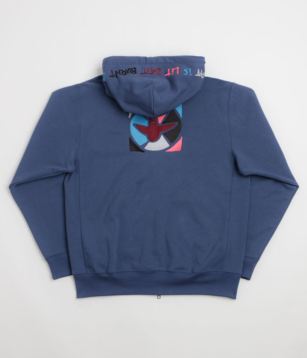 Adidas Gonz Graphic Full Zip Hoodie - Muted Purple