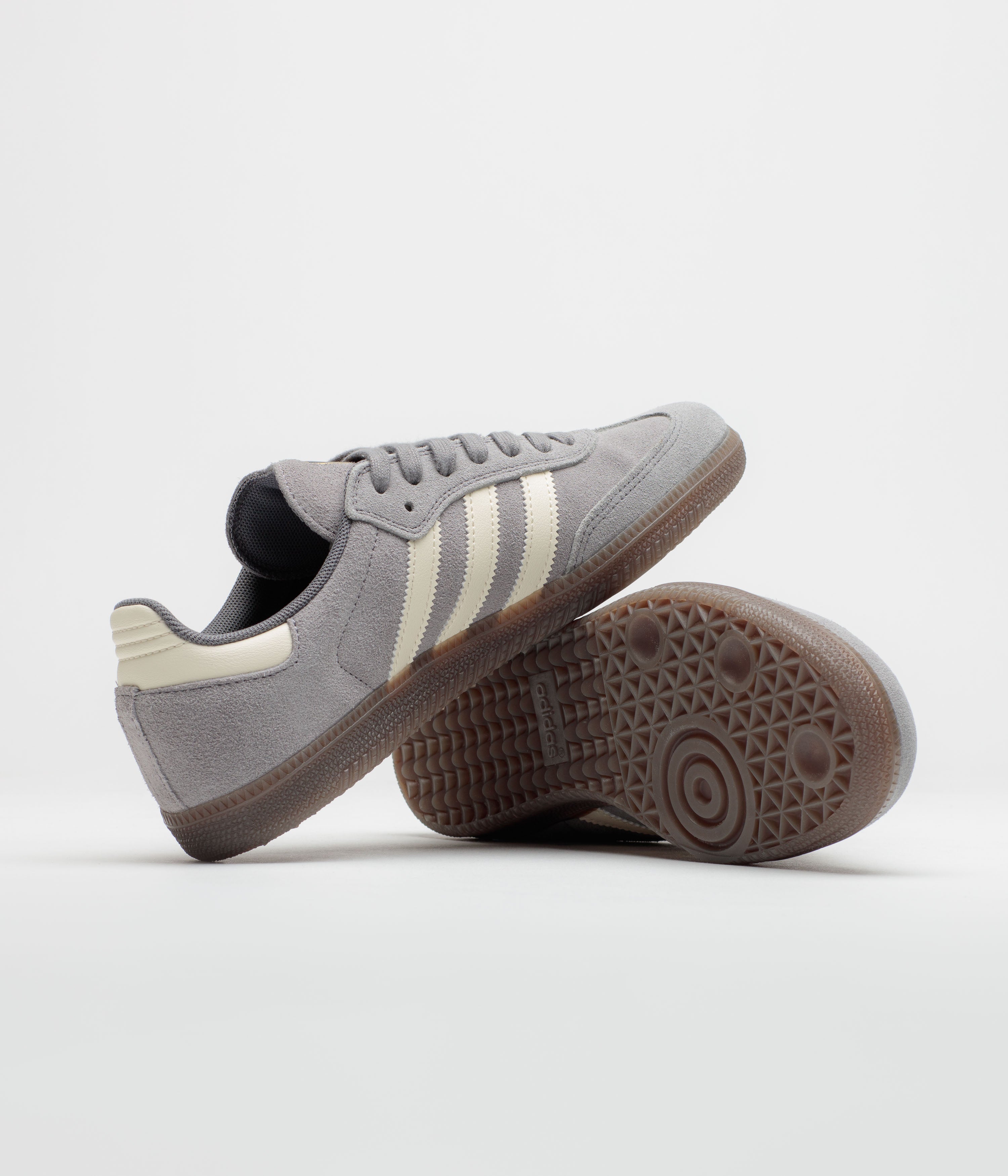 Adidas Samba ADV Shoes - Grey Four / Cream White / Grey Three