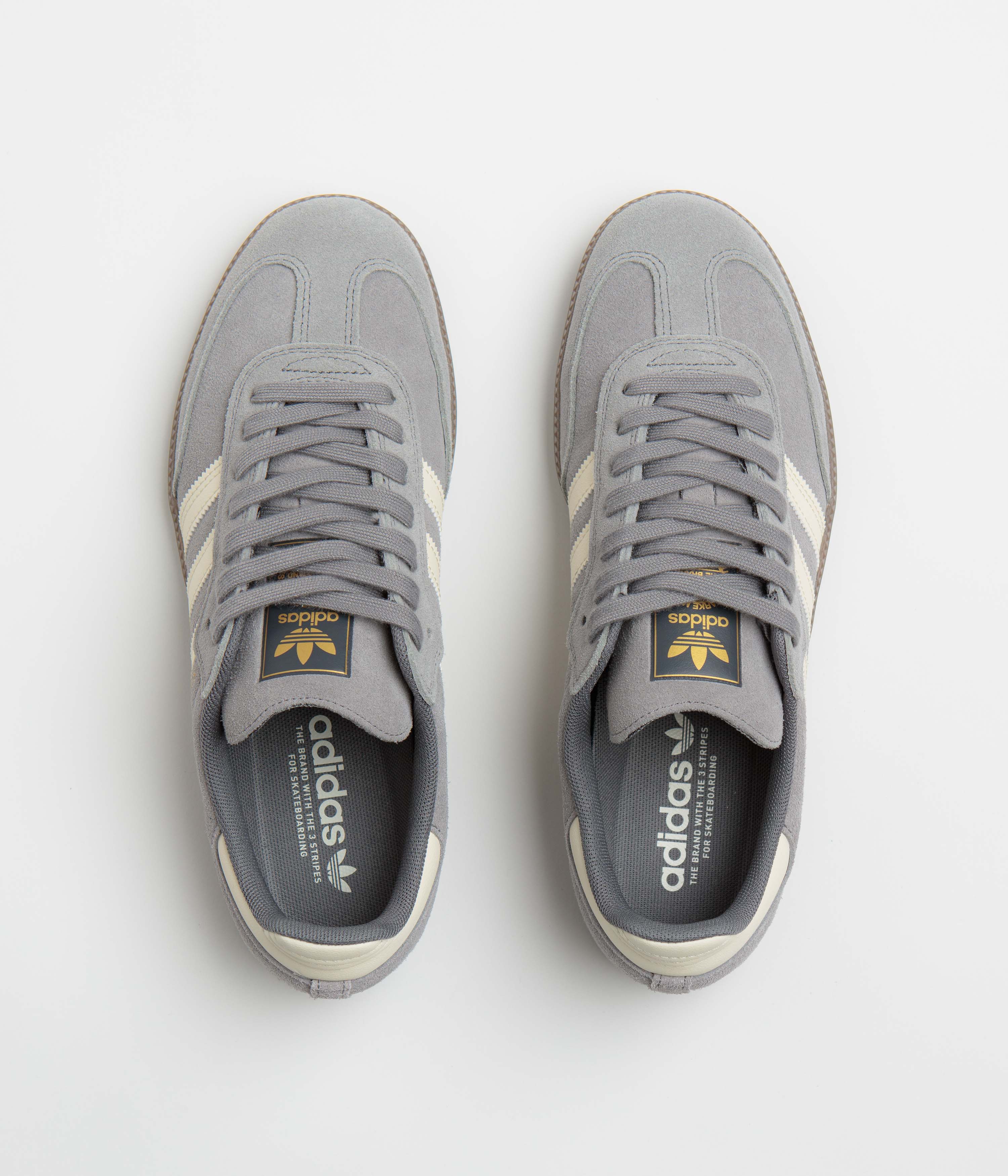 Adidas Samba ADV Shoes - Grey Four / Cream White / Grey Three